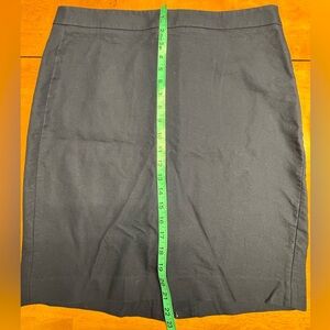 J. By J. Crew | Navy Blue Cotton Pencil Skirt Size 12 NWT